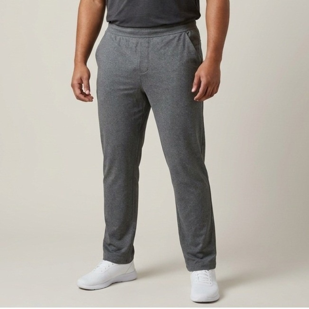Lululemon Mens ABC Relaxed Fit Pant Heathered Grey XLT Activewear Joggers